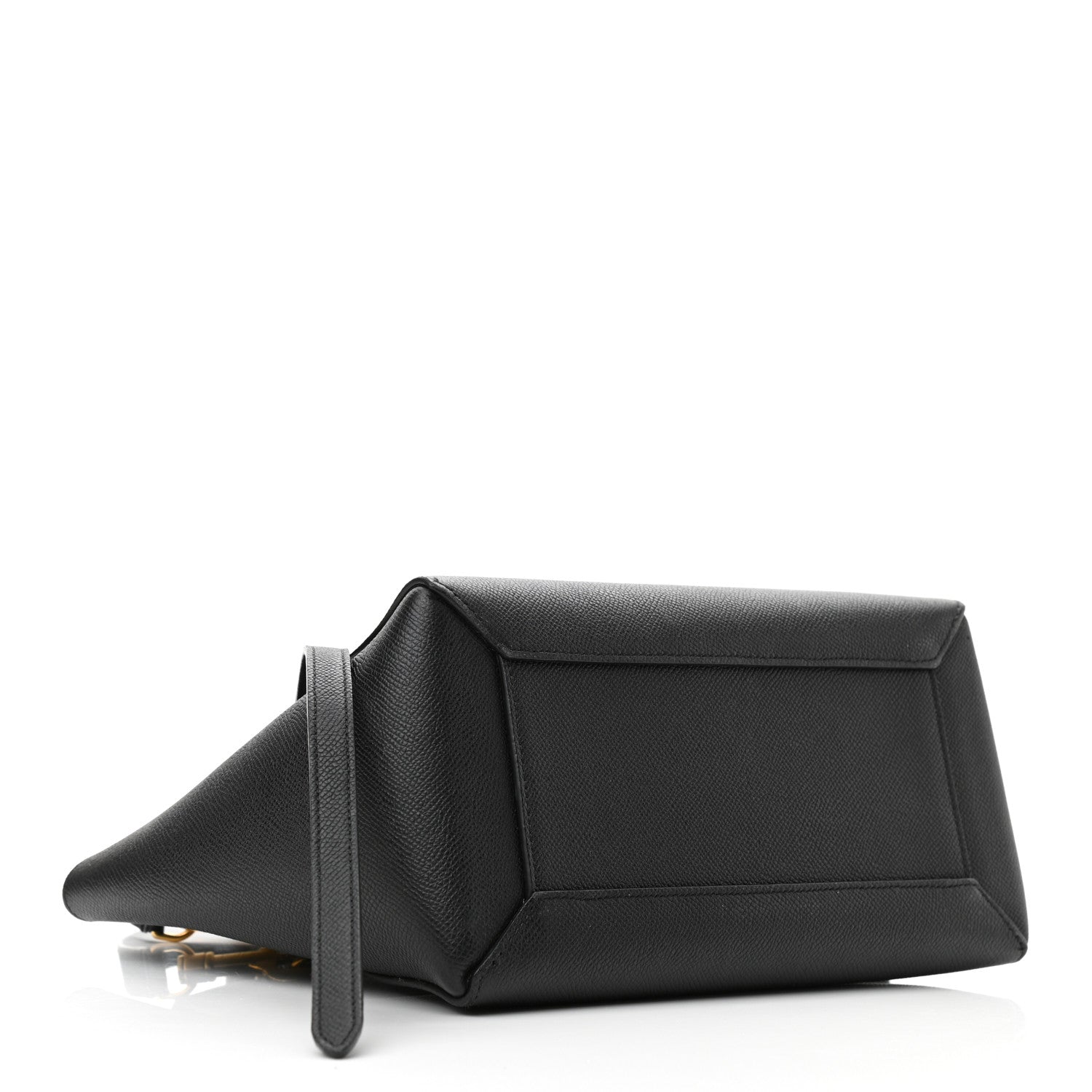 Celine Grained Calfskin Micro Belt Bag Black 3 of 10