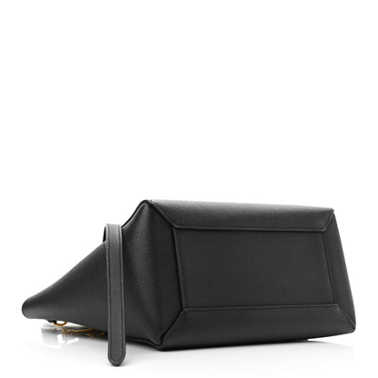 Celine Grained Calfskin Micro Belt Bag Black 3 of 10