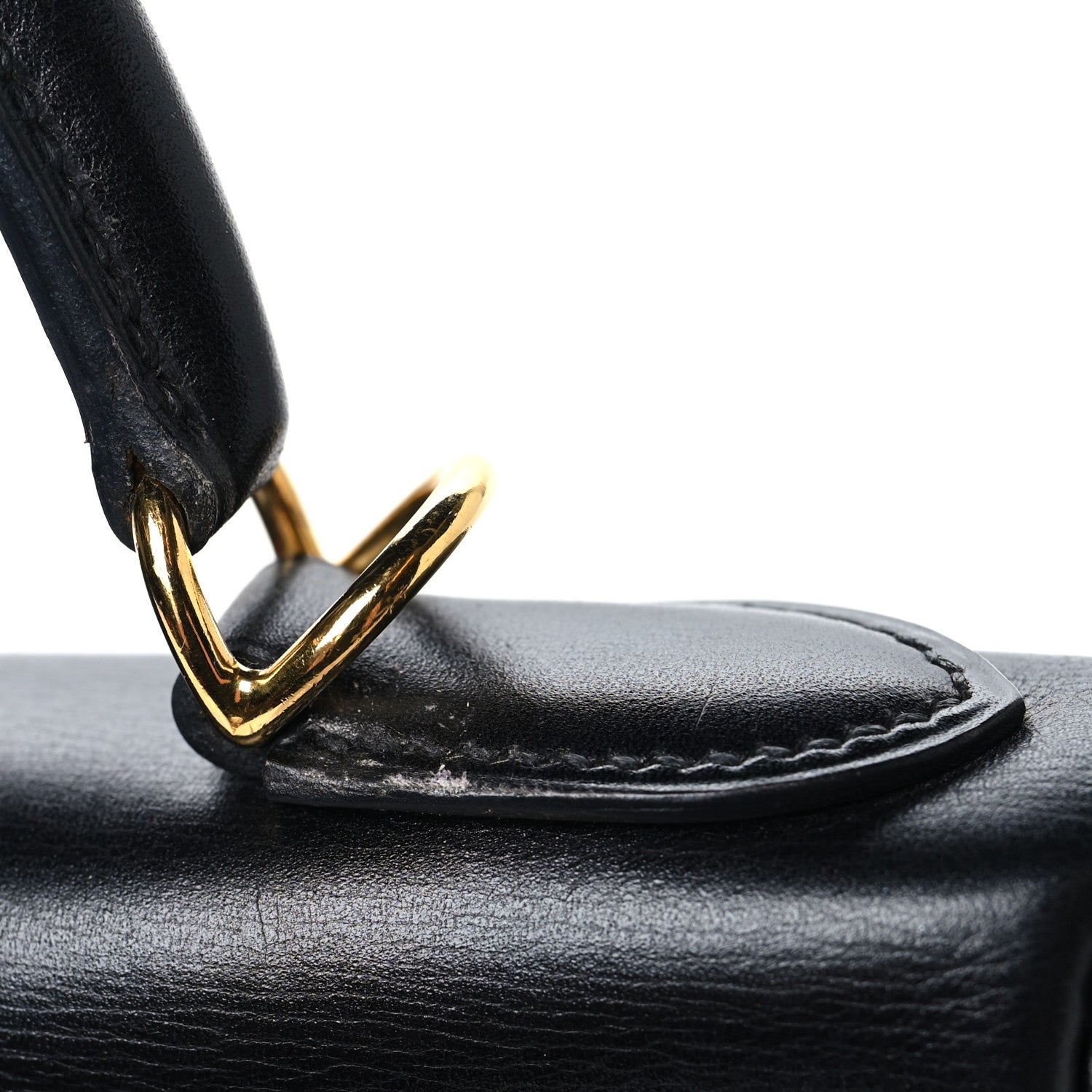 Hermes Box Kelly Retourne 28 Black 17 of 17
