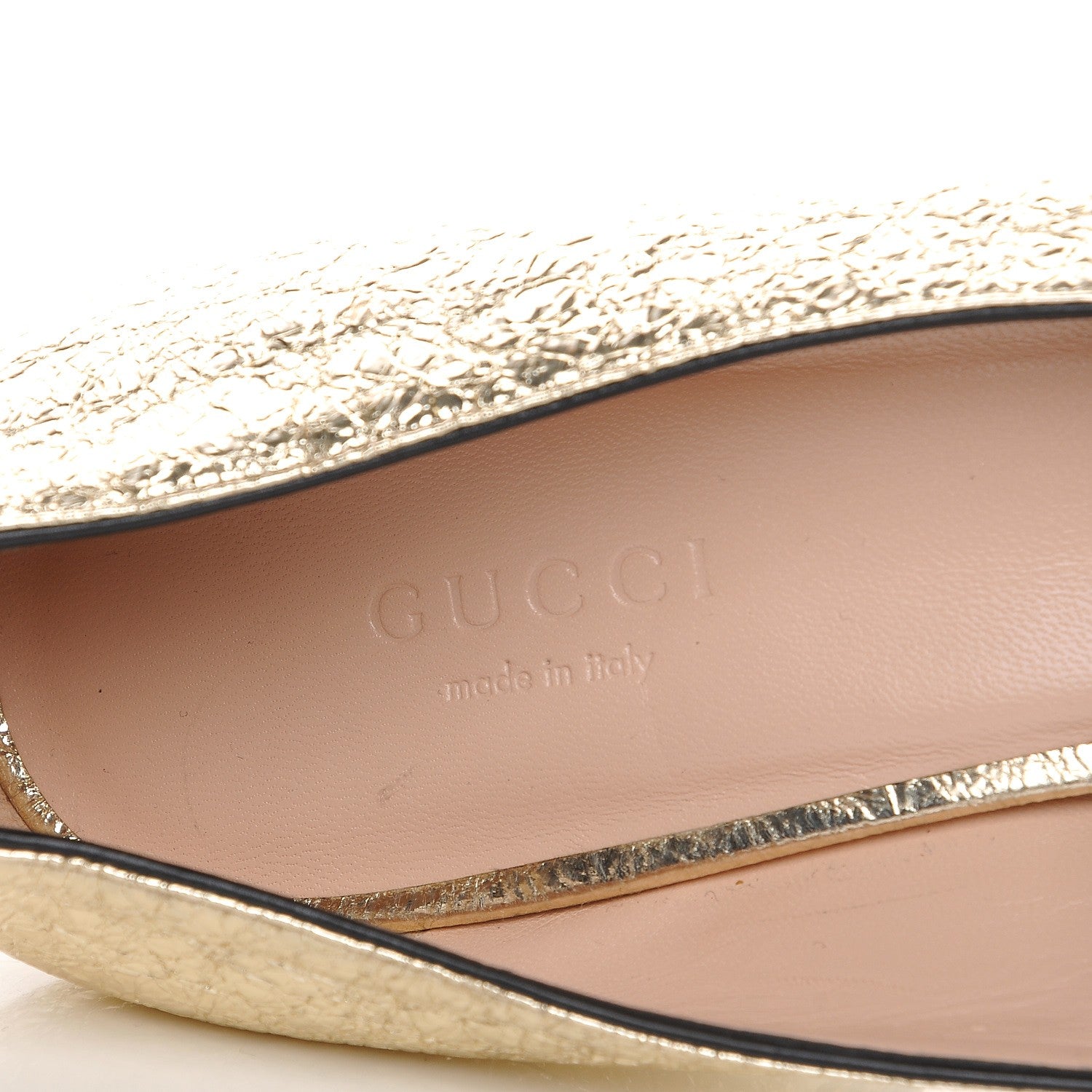 Gucci Galassia GG Marmont Fringe 50mm Loafer Pumps 38.5 Platino 7 of 8