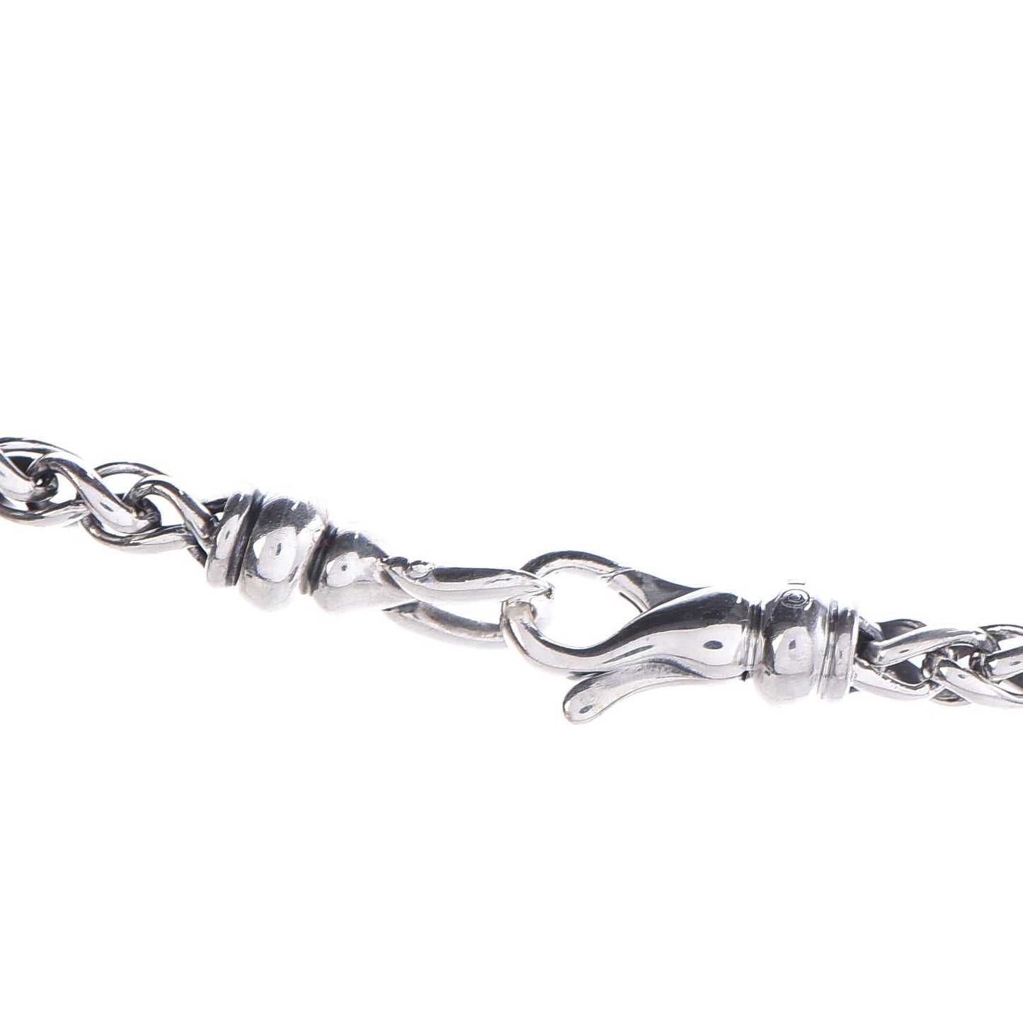 Sterling Silver Diamond 16mm Labyrinth Pendant Necklace