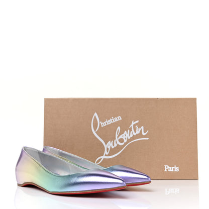 Christian Louboutin Iridescent Nappa Kate Flats 36 Multicolor 8 of 8