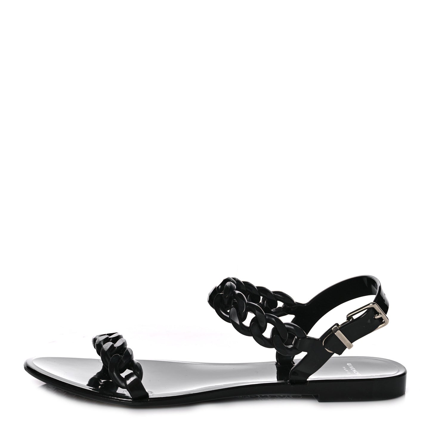 Jelly Chain Nea Sandal Flats 40 Black