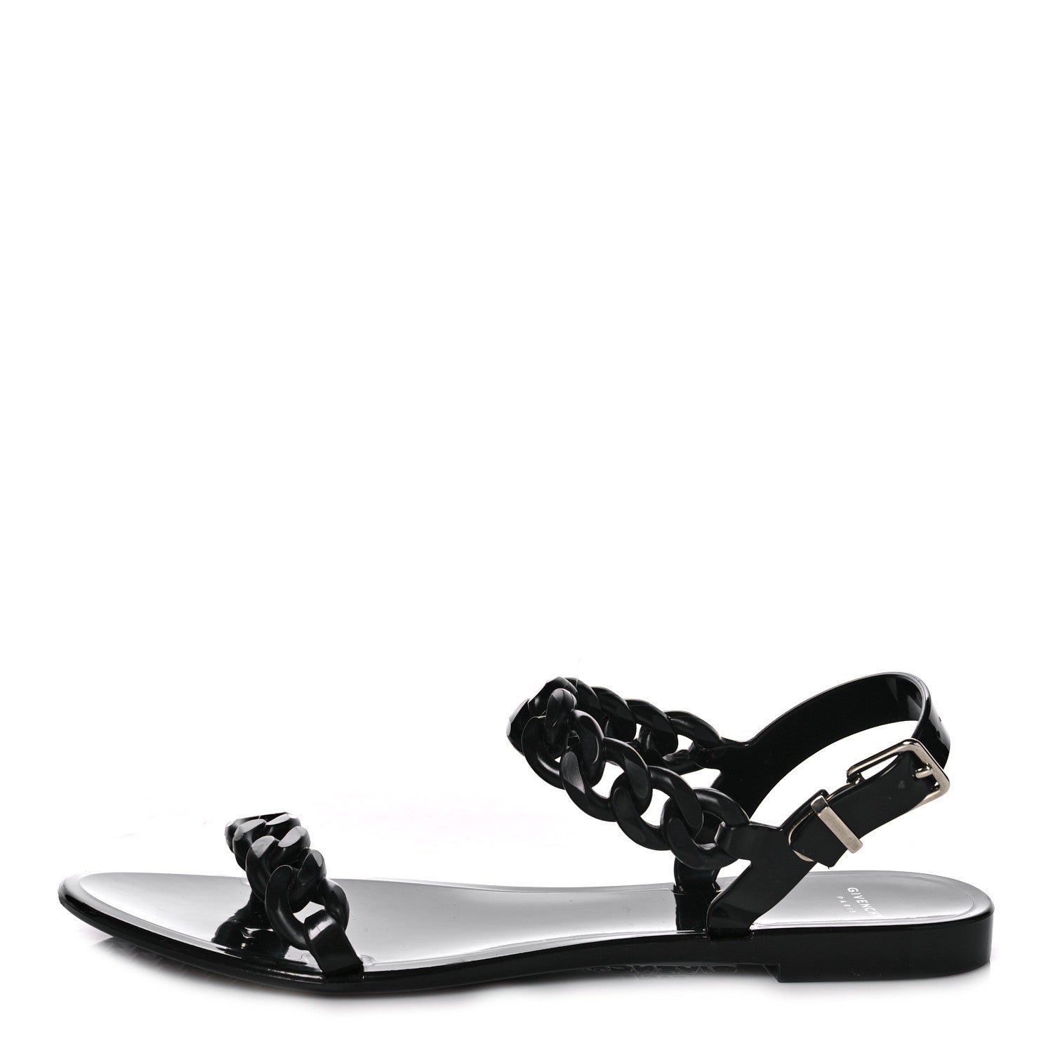 Givenchy Jelly Chain Nea Sandal Flats 40 Black 1 of 7