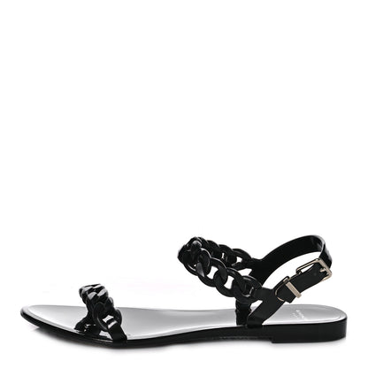 Givenchy Jelly Chain Nea Sandal Flats 40 Black 1 of 7