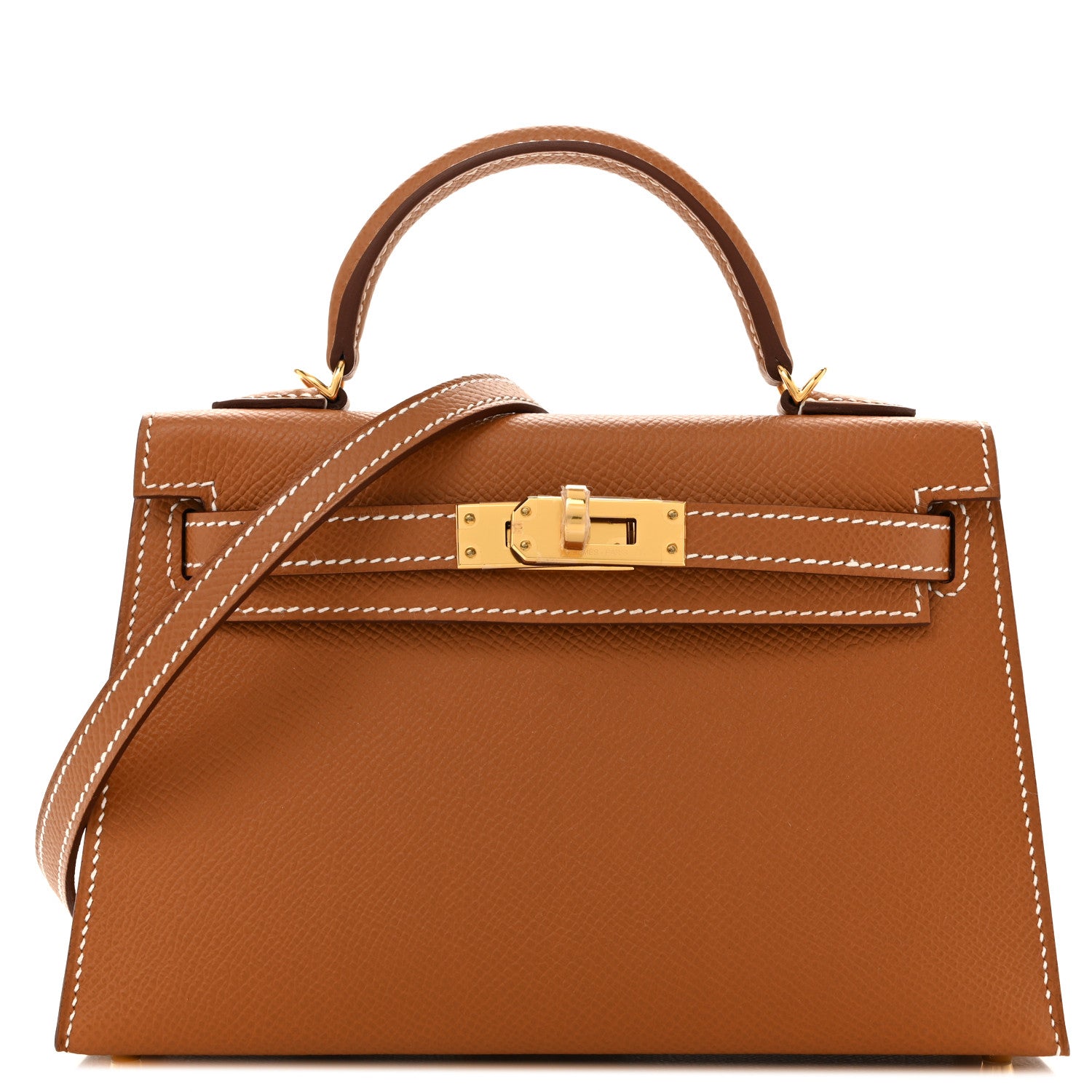 Hermes Epsom Mini Kelly Sellier 20 Gold 1 of 10