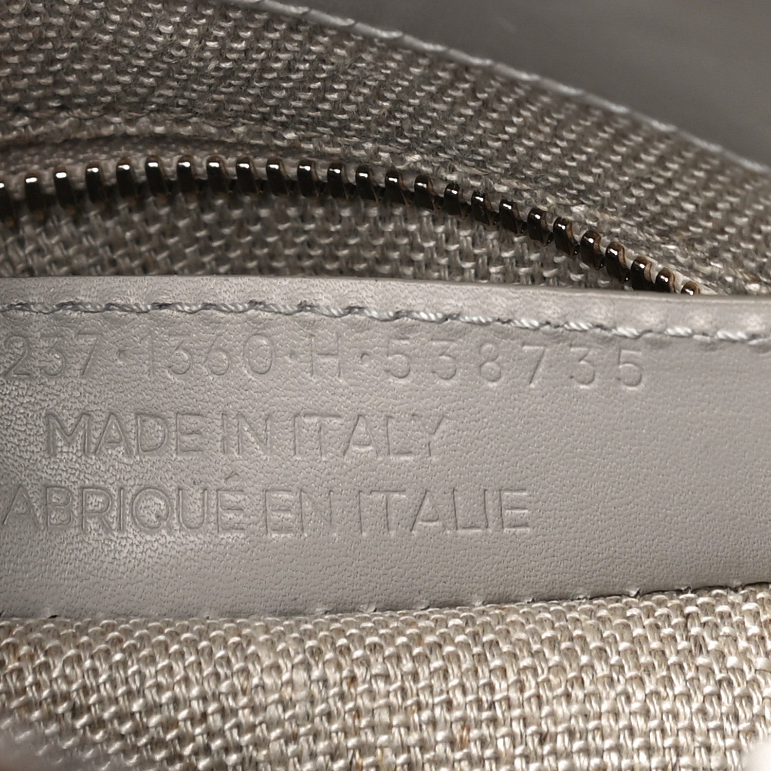 Balenciaga Calfskin Elaphe Snakeskin Mini Padlock All Afternoon Tote Gris Acier 7 of 12