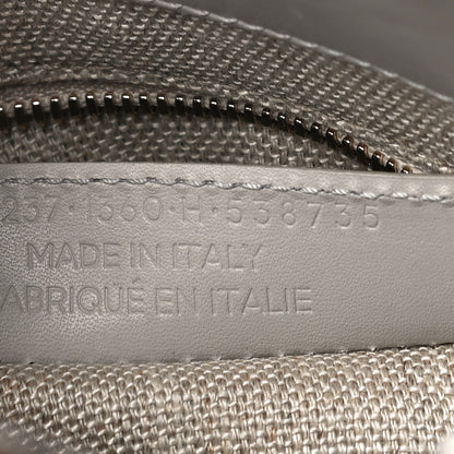 Balenciaga Calfskin Elaphe Snakeskin Mini Padlock All Afternoon Tote Gris Acier 7 of 12