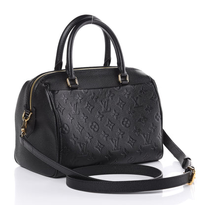 Louis Vuitton Empreinte Speedy Bandouliere 25 NM Black 3 of 8