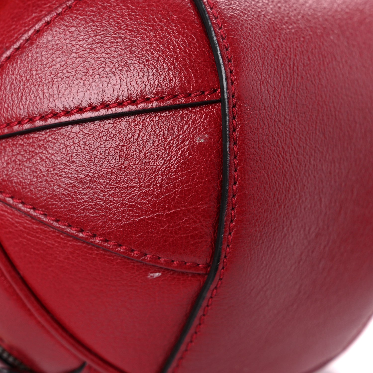 Gucci Piuma Lux Energy Mini Tifosa Basketball Shaped Shoulder Bag Romantic Cerise 15 of 18