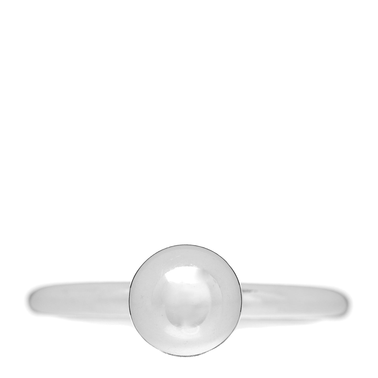 Sterling Silver 8mm HardWear Ball Ring 58 8.5