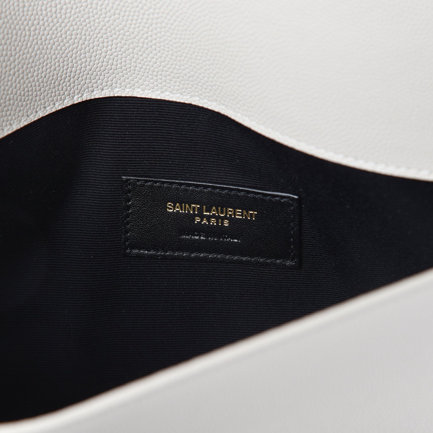 Saint Laurent Grain De Poudre Uptown Pouch Crema Soft 5 of 6