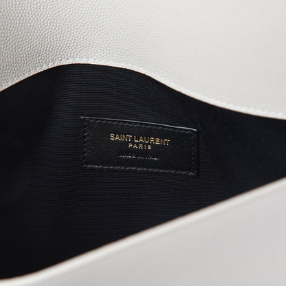 Saint Laurent Grain De Poudre Uptown Pouch Crema Soft 5 of 6