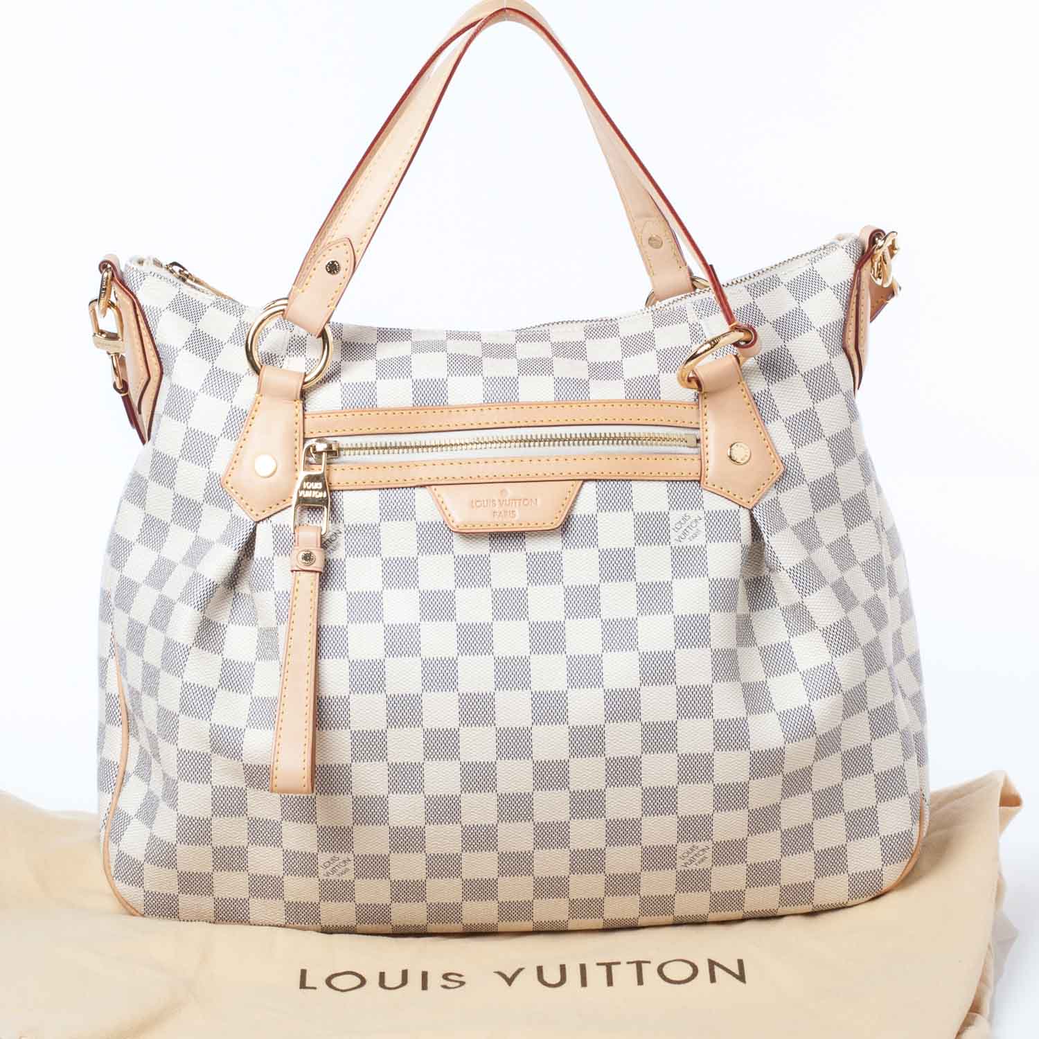 Louis Vuitton Damier Azur Evora MM 10 of 10