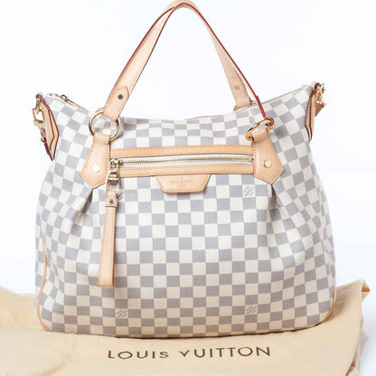 Louis Vuitton Damier Azur Evora MM 10 of 10