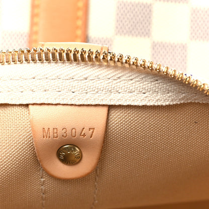 Louis Vuitton Damier Azur Keepall 50 4 of 7