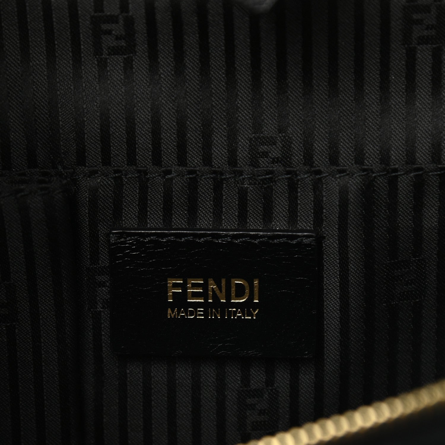 Fendi Vitello Elite Regular 2Jours Tote Black 6 of 12