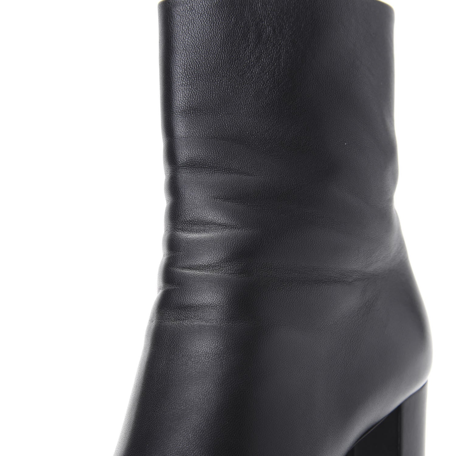 Saint Laurent Nappa Vendome Loulou Ankle Zip Boot 39 Black 10 of 12