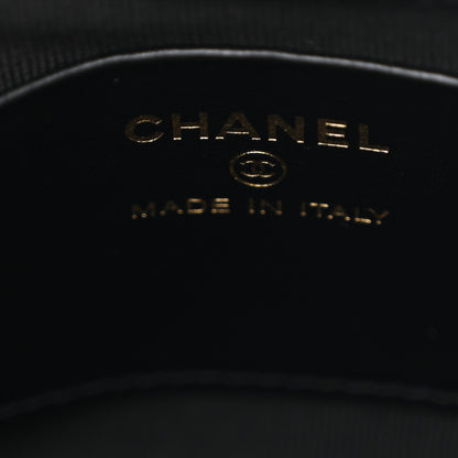 Chanel Shiny Crumpled Calfskin Quilted Nano 31 Shopping Bag Black 6 of 11
