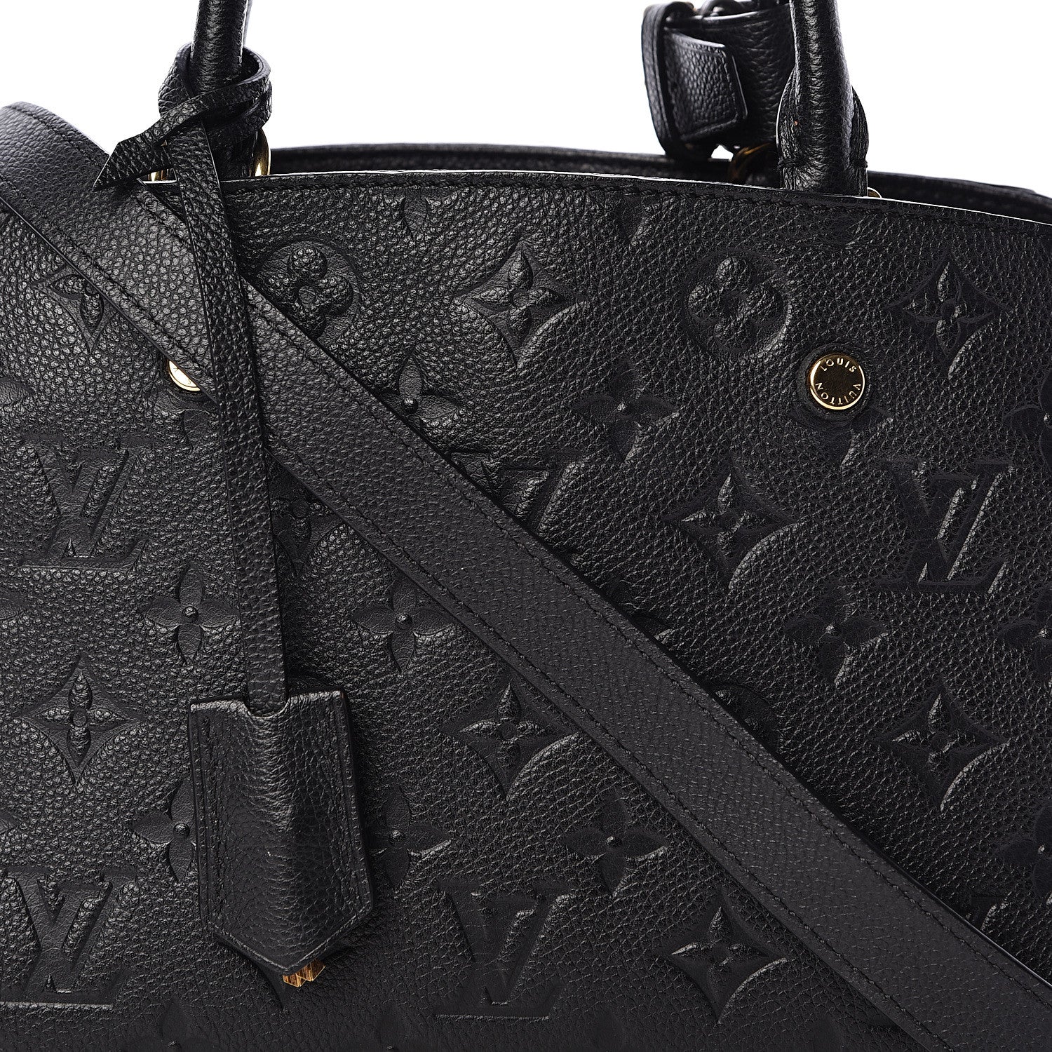 Louis Vuitton Empreinte Montaigne BB Black 8 of 9