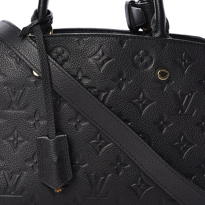 Louis Vuitton Empreinte Montaigne BB Black 8 of 9