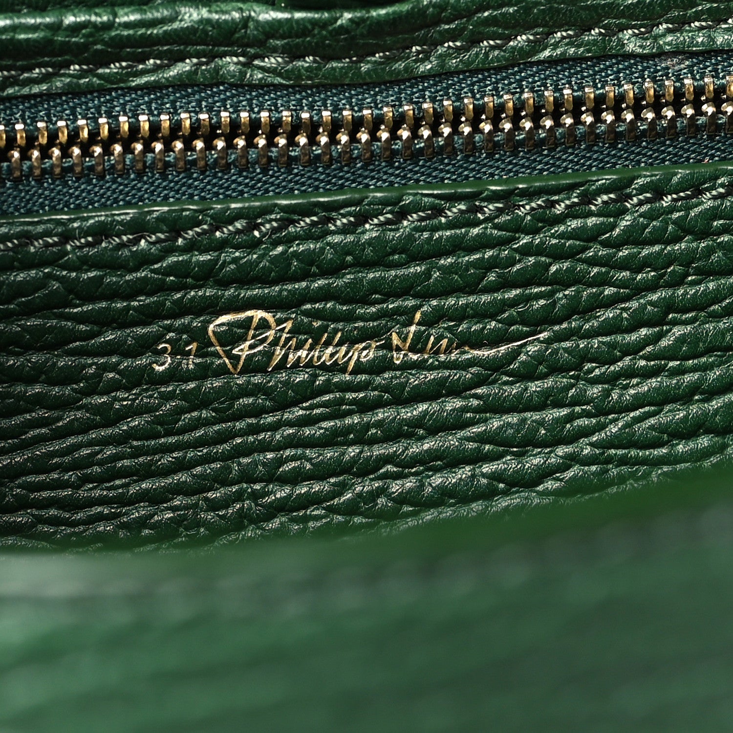 3.1 Phillip Lim Textured Calfskin Medium Pashli Satchel Jade 6 of 10