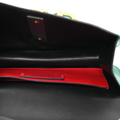 Valentino Garavani Grainy Calfskin VSling Belt Bag English Green 5 of 15