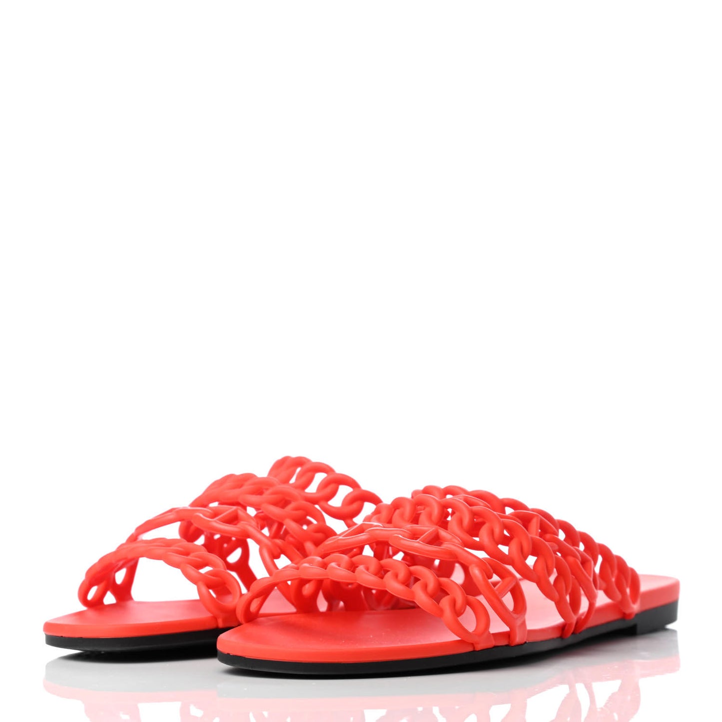 Rubber Chaine d'Ancre Nude Sandals 36 Pavot