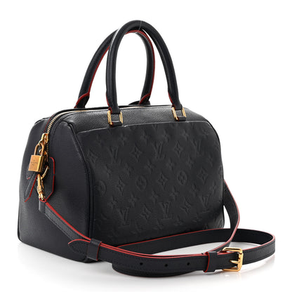 Louis Vuitton Empreinte Speedy Bandouliere 25 NM Marine Rouge 3 of 13