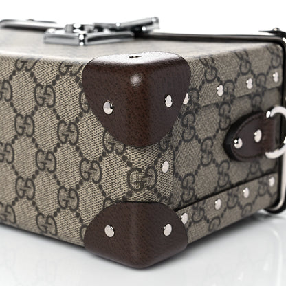 Gucci GG Supreme Monogram Globe-Trotter Beauty Case Brown 9 of 10