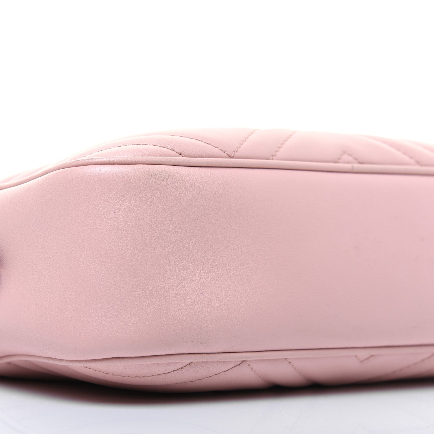 Gucci Calfskin Matelasse Small GG Marmont Chain Shoulder Bag Perfect Pink 7 of 18