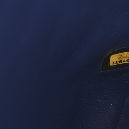 Chanel Caviar Quilted Jumbo Single Flap Dark Blue 7 of 13