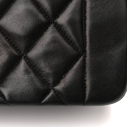 Chanel Lambskin Quilted Small Single Flap Black 13 of 16