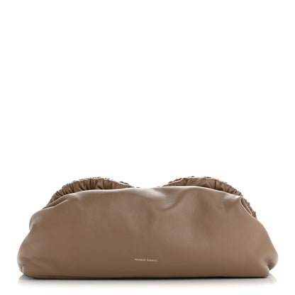 Mansur Gavriel Lambskin Cloud Clutch Biscotto 1 of 9