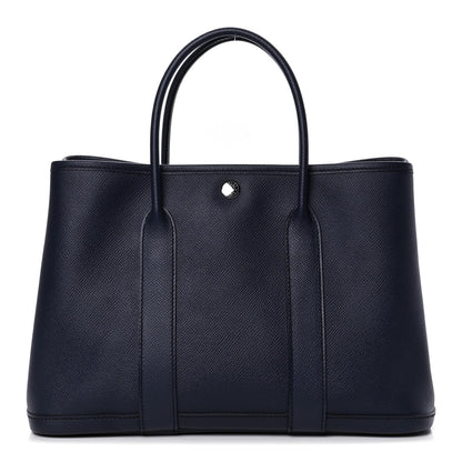 Hermes Epsom Garden Party 30 TPM Bleu Indigo 1 of 8