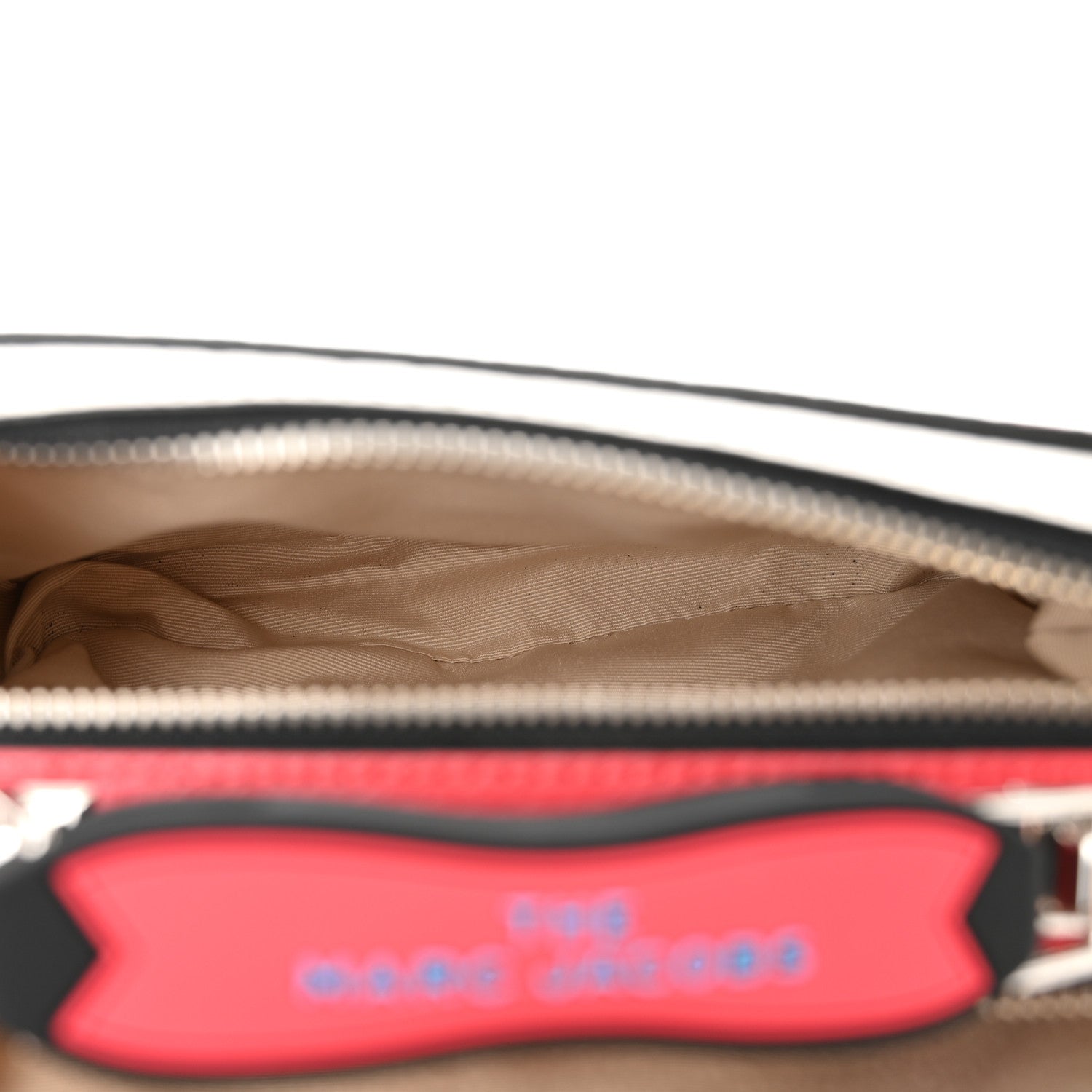Marc Jacobs X Peanuts Calfskin The Box Crossbody Red 5 of 10