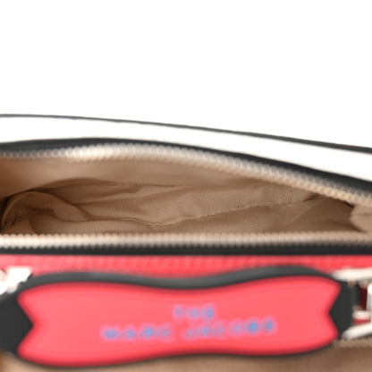 Marc Jacobs X Peanuts Calfskin The Box Crossbody Red 5 of 10
