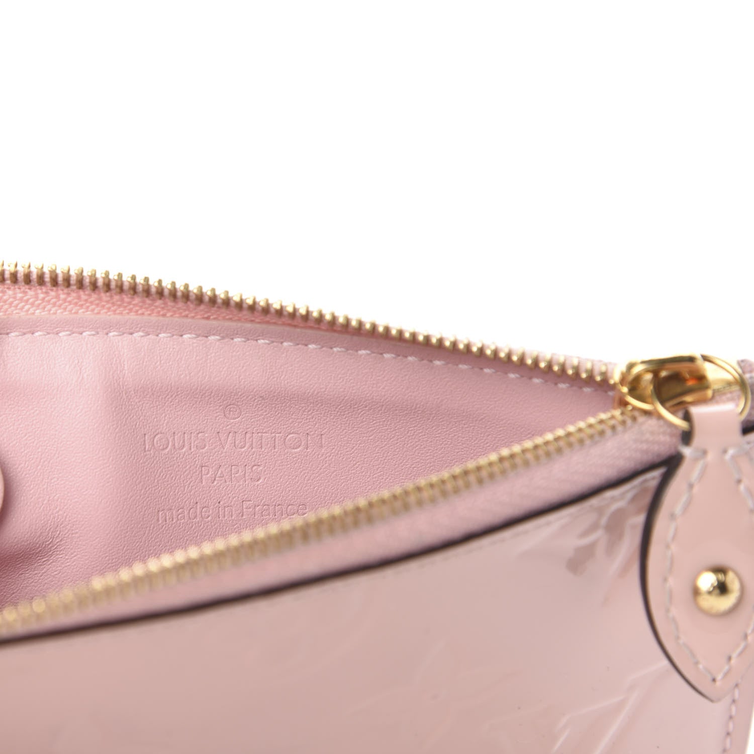 Louis Vuitton Vernis Key Pouch Rose Ballerine 6 of 6