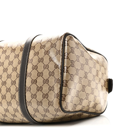 Gucci Crystal Monogram Medium Joy Boston Dark Brown 9 of 9