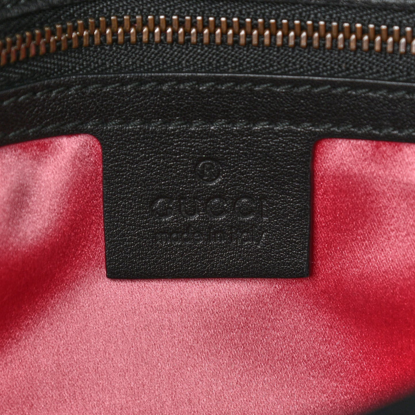 Velvet Matelasse Medium GG Marmont Shoulder Bag Black