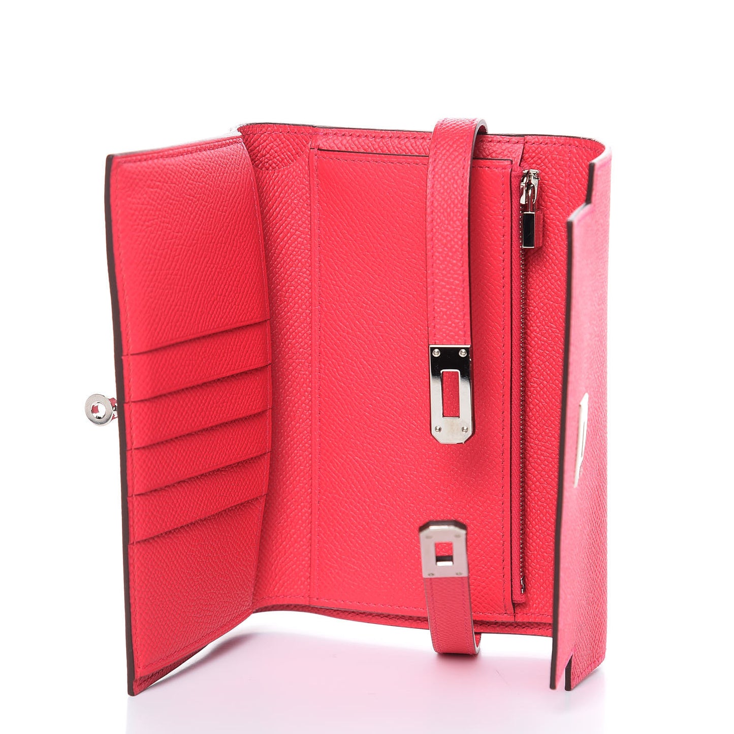 Epsom Medium Kelly Wallet Rose Extreme