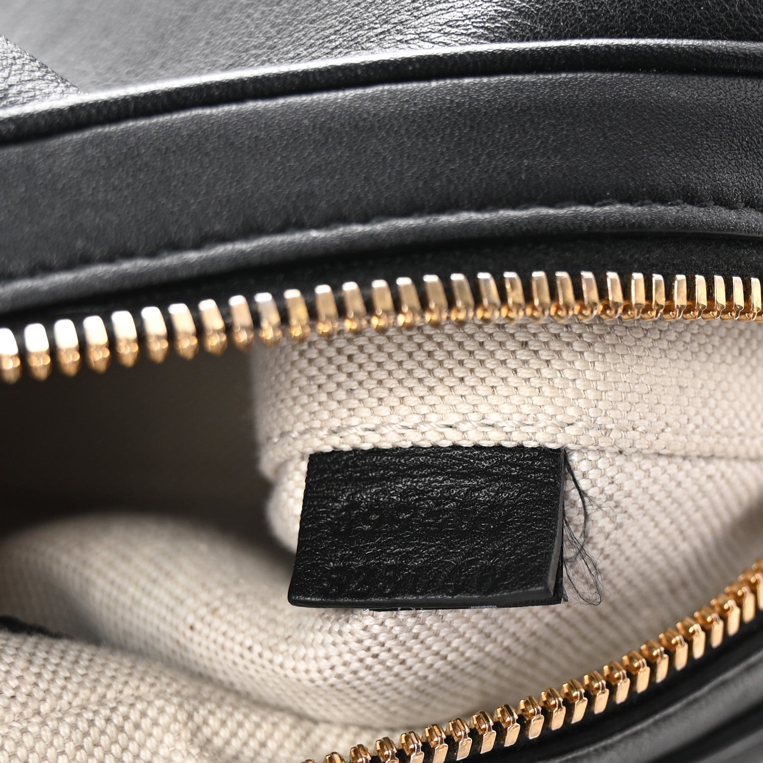 Gucci Aria Calfskin Web Small Attache Shoulder Bag Black 7 of 10