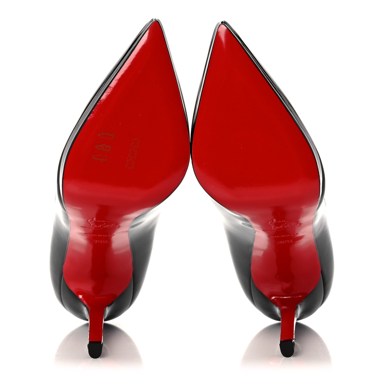 Christian Louboutin Patent Pigalle Plato 120 Pumps 38.5 Black 5 of 12