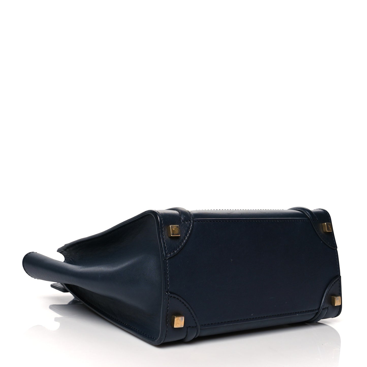Smooth Calfskin Micro Luggage Navy