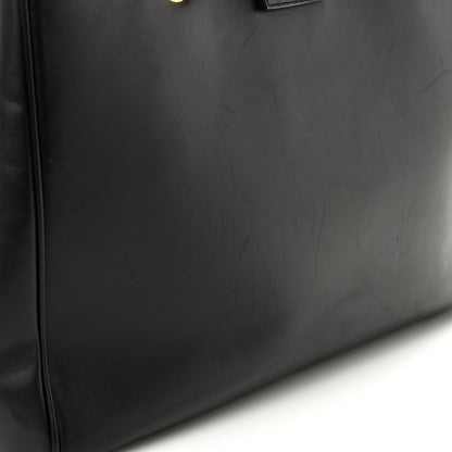 Saint Laurent Soft Calfskin Monogram Cassandre Shopper Black 21 of 23