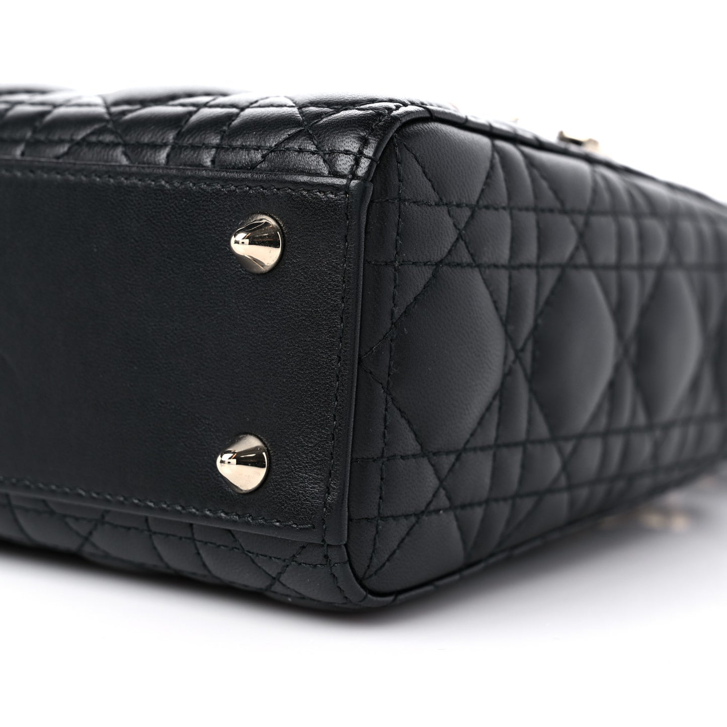 Lambskin Cannage Small My ABCDior Lady Dior Black