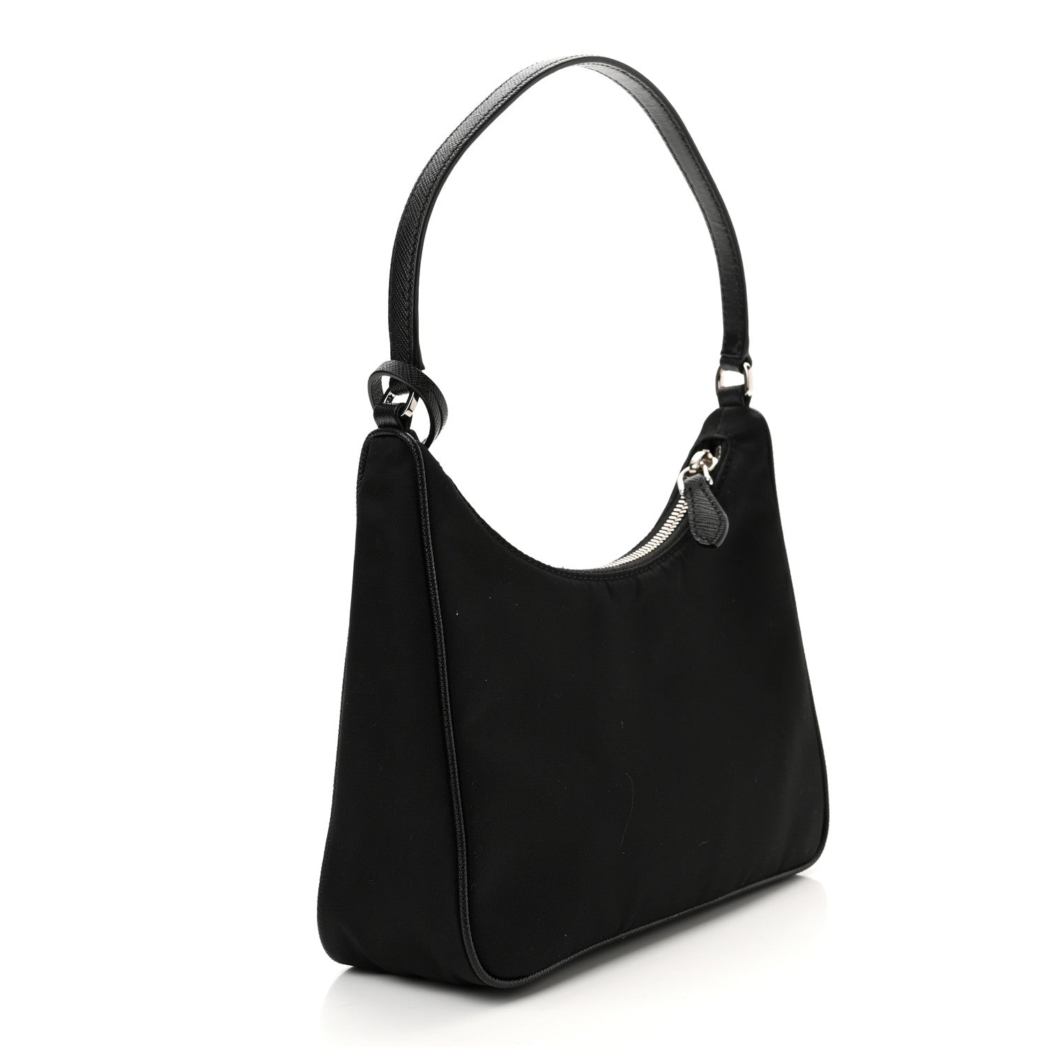 Prada Tessuto Nylon Mini Re-Edition 2000 Bag Black 3 of 10