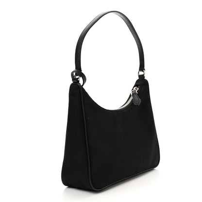 Prada Tessuto Nylon Mini Re-Edition 2000 Bag Black 3 of 10