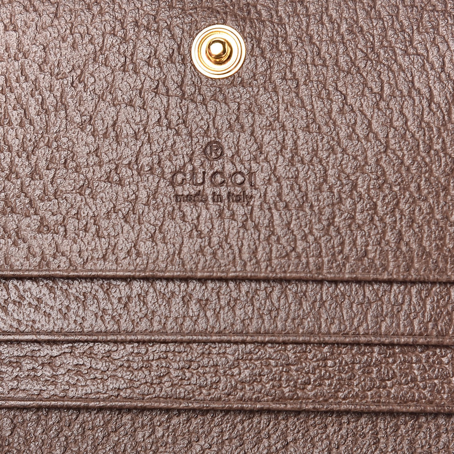 GG Supreme Monogram Web Ophidia Card Case Beige New Acero