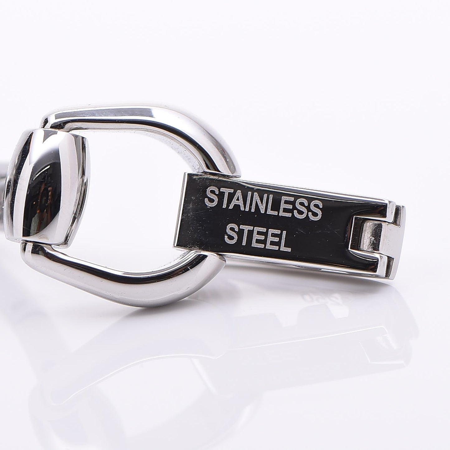 Stainless Steel 28mm Horsebit Quartz Watch Black